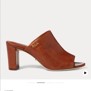 Leather Slide Sandal